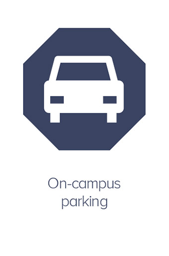 On-campus parking